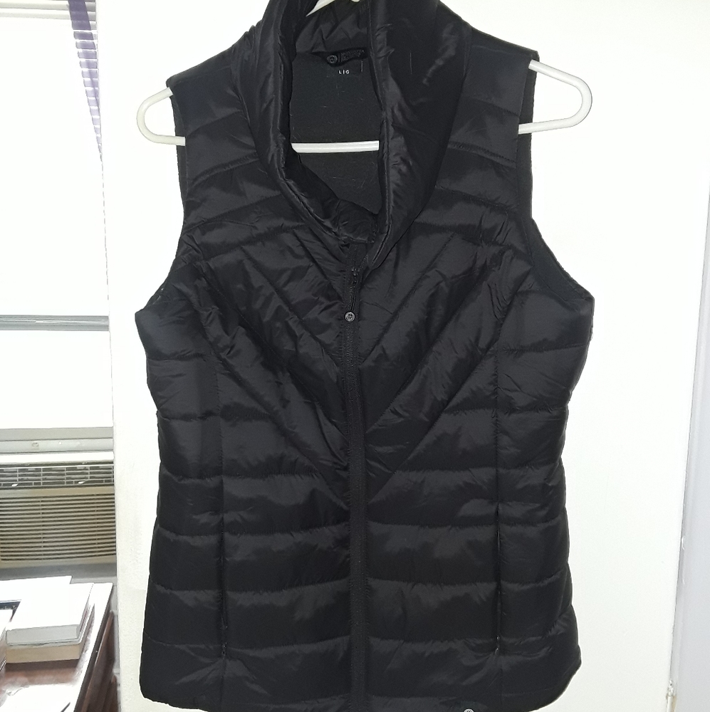Black Winter Vest